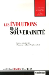les évolutions de la souveraineté