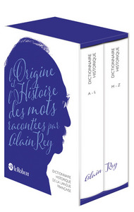 Dictionnaire Historique de la Langue Française 2 volumes NE - numéroté