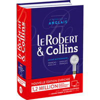 LE ROBERT & COLLINS - GRAND DICTIONNAIRE - NOUVELLE EDITION ENRICHIE (AVEC CLE)