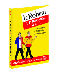 Le Robert L'espagnol 3 en 1 (Nouvelle couverture)