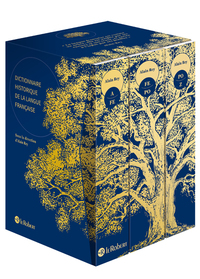 Dictionnaire Historique de la langue française - coffret 3 volumes - bleu