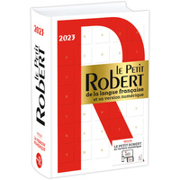 Le Petit Robert de la langue française et sa version numérique - 2023