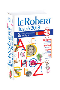 Le Robert Illustré & son dictionnaire internet 2018 + Clé