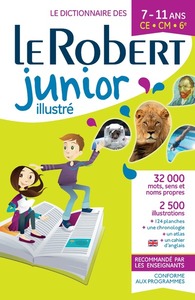 Dictionnaire CE/CM/6e, Le Robert Junior illustré 7-11 ans