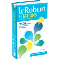 Dictionnaire des citations françaises - tome 2 - poche+