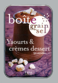 Boîte grain de sel yaourts & crèmes dessert 50 recettes