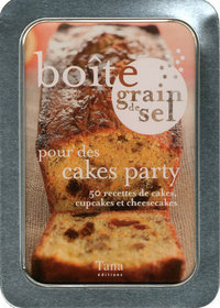 Cakes party - boite grain de sel