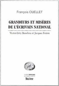 GRANDEURS ET MISERES DE L'ECRIVAIN NATIONAL: VICTOR LEVY-BEAULIEU