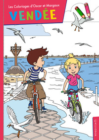 Les coloriages d'Oscar et Margaux en Vendée
