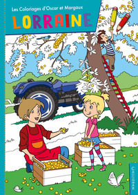 Coloriage Oscar et Margaux en Lorraine