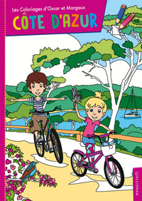 Coloriages Oscar et Margaux en Côte-d'Azur