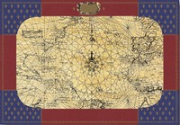 **CARTE MARINE ATLANTIQUE EN 1550 EN POCHETTE RIGIDE