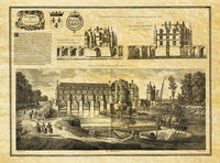 CHATEAU DE CHENONCEAU 1595 A PLAT