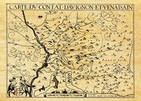 COMTE D'AVIGNON EN 1615 A PLAT