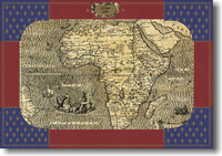 AFRIQUE EN 1602 EN POCHETTE RIGIDE