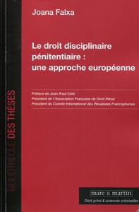 Le droit disciplinaire pénitentiaire : une approche européenne