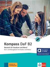 Kompass DaF B2 - Livre + cahier d'exercices hybride