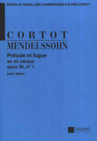 PRELUDE ET FUGUE EN MI MIN. OP.35 N 1 PIANO