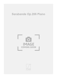 SARABANDE OP.205 PIANO PIANO