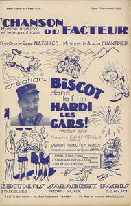 CHANSON DU FACTEUR VARIOUSTES CHANT SEUL CHANT