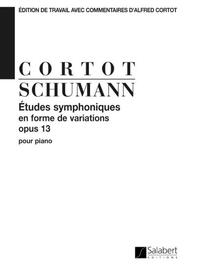 ETUDES SYMPHONIQUES OP.13 (CORTOT) PIANO PIANO