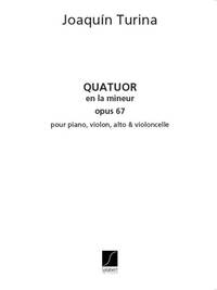QUATUOR OP.67 EN LA MINEUR MUSIQUE D'ENSEMBLE