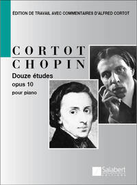 FREDERIC CHOPIN : 12 ETUDES OPUS 10 - PIANO - RECUEIL