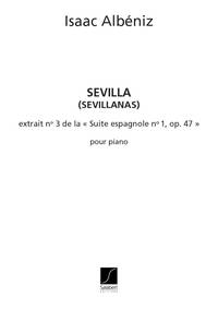 SEVILLA SUITE ESPAGNOLE N 3 PIANO
