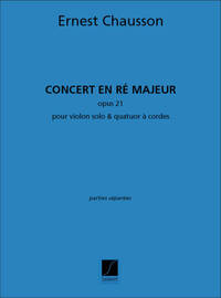 CONCERT RE OP.21 VL-2VL-ALTO-VLC MUSIQUE D'ENSEMBLE-ENSEMBLE DE PARTITIONS