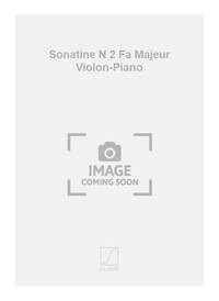 SONATINE N 2 FA MAJEUR VIOLON-PIANO  VIOLON