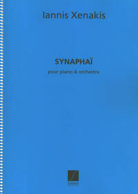 SYNAPHAI PIANO ET ORCHESTRE PARTITION  PIANO