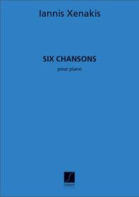 6 CHANSONS INEDIT DE 1951 PIANO