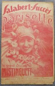 PARISETTE VARIOUSTES CHANT SEUL CHANT