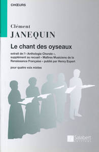 CHANT DES OYSEAUX CHOEUR (4VX-MX CHANT
