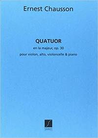 QUATUOR OP.30 VIOLON ALTO MUSIQUE D'ENSEMBLE