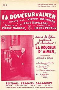 DOUCEUR D'AIMER VARIOUSTES CHANT SEUL CHANT