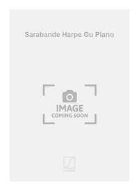 SARABANDE HARPE OU PIANO HARPE
