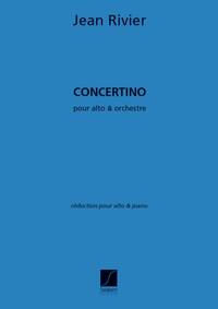 CONCERTINO POUR ALTO ET ORCHESTRE MUSIQUE D'ENSEMBLE