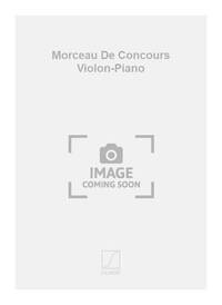 MORCEAU DE CONCOURS VIOLON-PIANO VIOLON