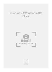 QUATUOR N 2 2 VIOLONS ALTO ET VLC POCHE  MUSIQUE D'ENSEMBLE