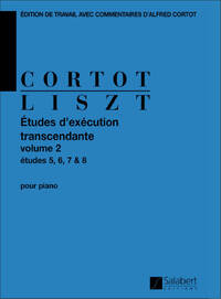 ETUDES D'EXECUTION TRANSCENDANTE VOLUME 2 PIANO