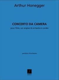 CONCERTO DA CAMERA PARTITION FLUTE COR-ANG. ET