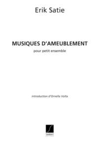 MUSIQUE D'AMEUBLEMENT (PLUS 1 INEDIT) MUSIQUE D'ENSEMBLE-PARTITION+PARTIES SEPAREES