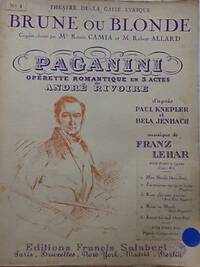 BRUNE OU BLONDE VARIOUSTES CHANT SEUL CHANT