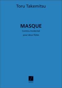 MASQUE CONTINU INCIDENTAL N 1 FLUTE TRAVERSIERE