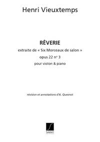 REVERIE OP.23 N 3 VIOLON