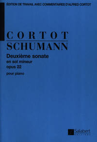 SONATE 2 G-MOLL OPUS 22 (CORTOT) PIANO
