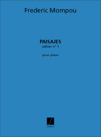 FREDERIC MOMPOU : PAISAJES 1 - PIANO - CONDUCTEUR