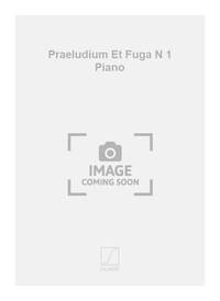 PRAELUDIUM ET FUGA N 1 PIANO PIANO