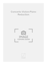 CONCERTO VIOLON-PIANO REDUCTION  VIOLON